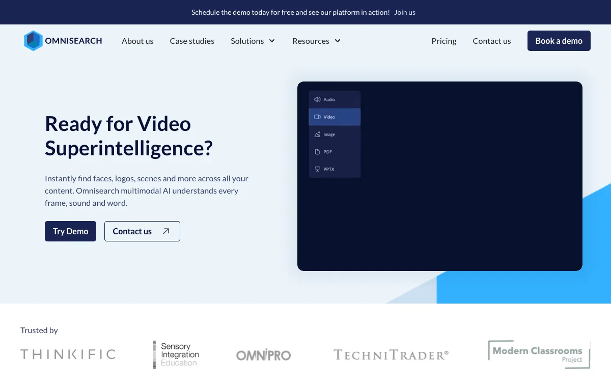Omnisearch homepage screenshot