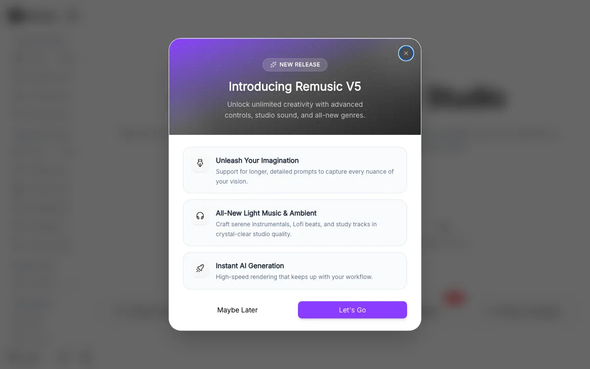 Vocal Remover by Remusic homepage screenshot