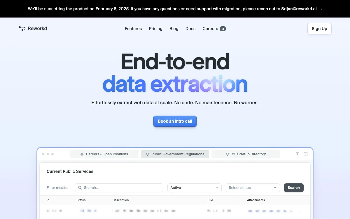 AgentGPT homepage screenshot