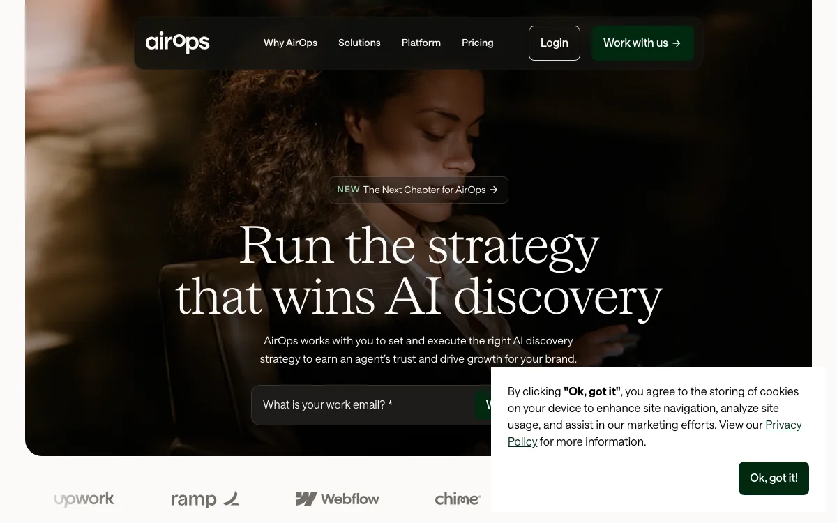 AI Data Sidekick homepage screenshot