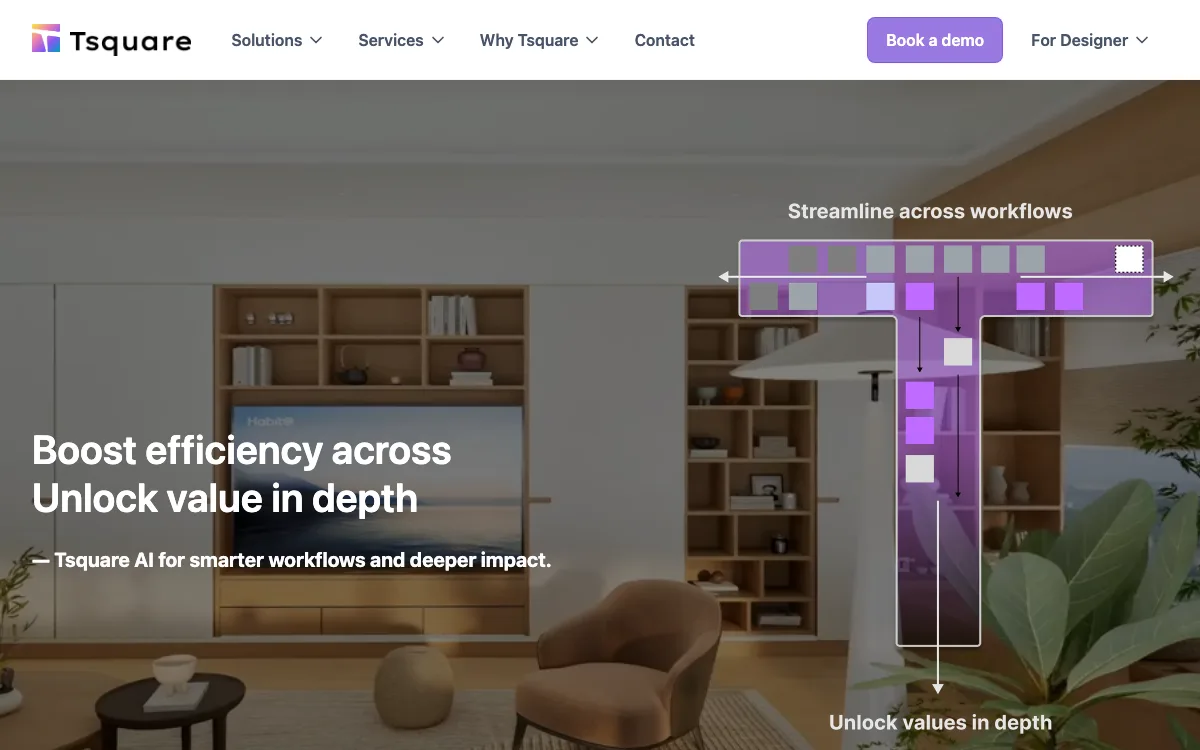 T-Square homepage screenshot