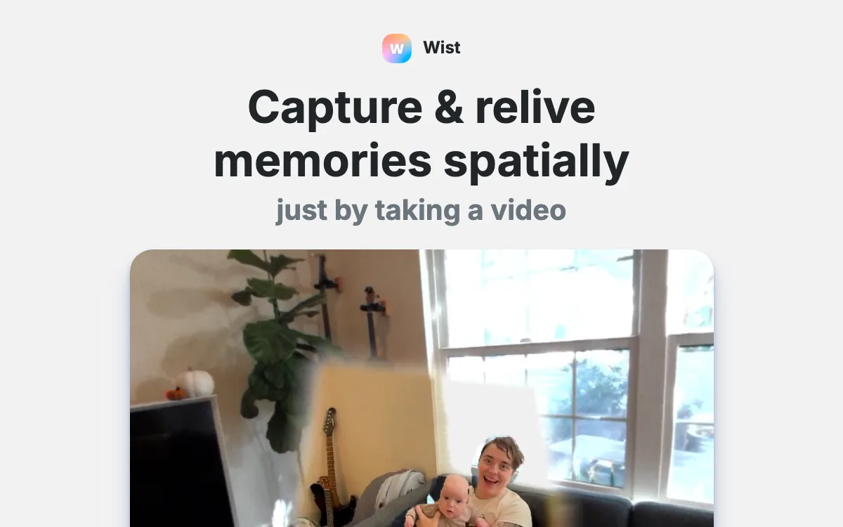 Wist AI homepage screenshot