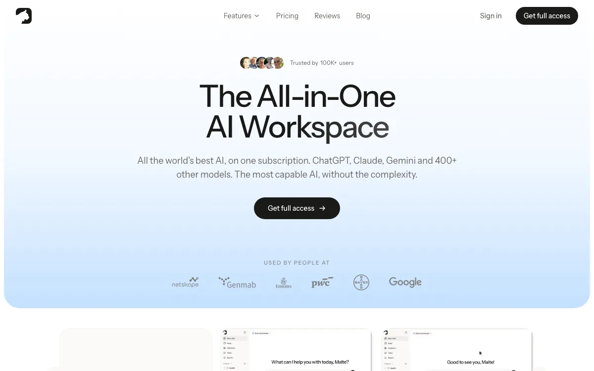 Krater.ai homepage screenshot