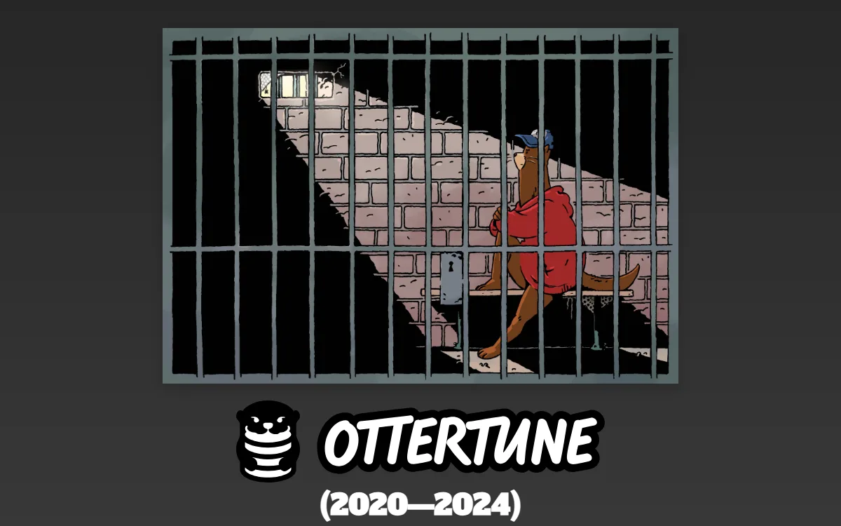 OtterTune homepage screenshot