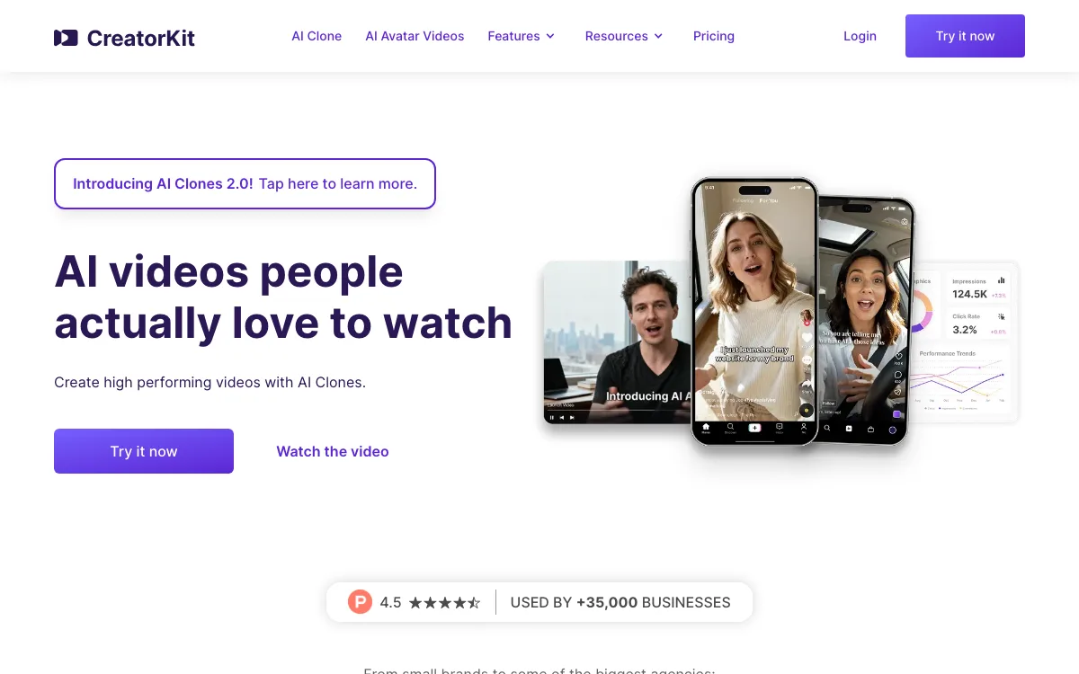 AI Product Photos homepage screenshot