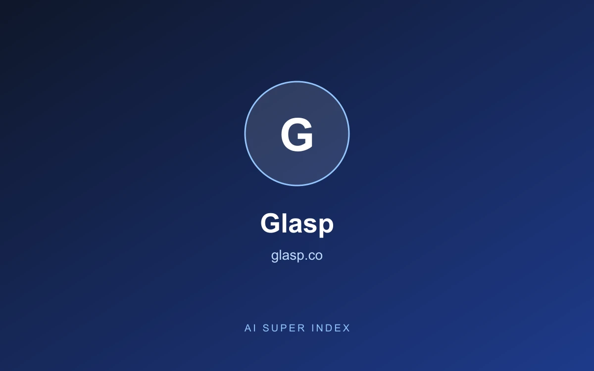 Glasp homepage screenshot