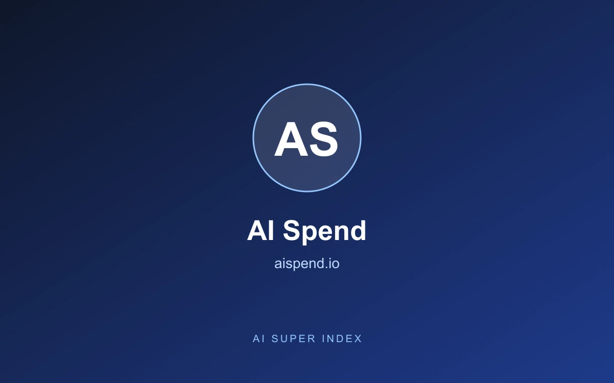 AI Spend homepage screenshot