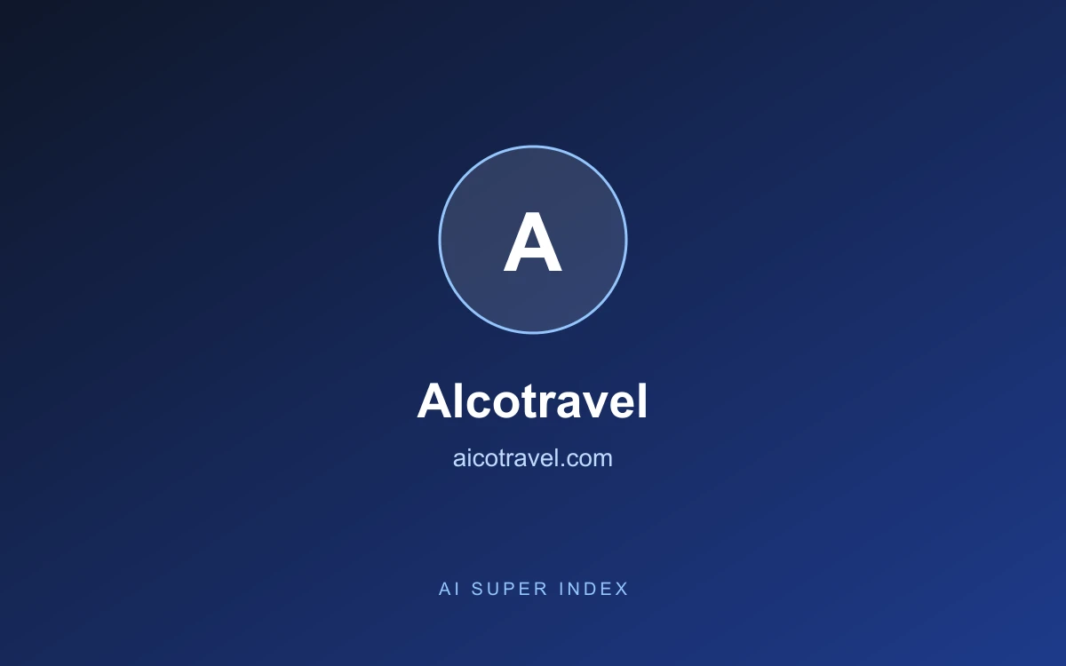 Alcotravel homepage screenshot