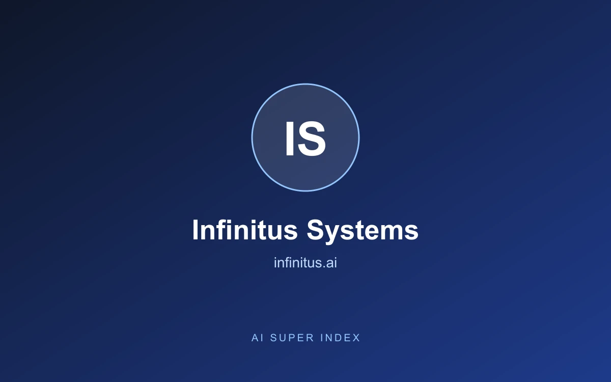 Infinitus Systems homepage screenshot