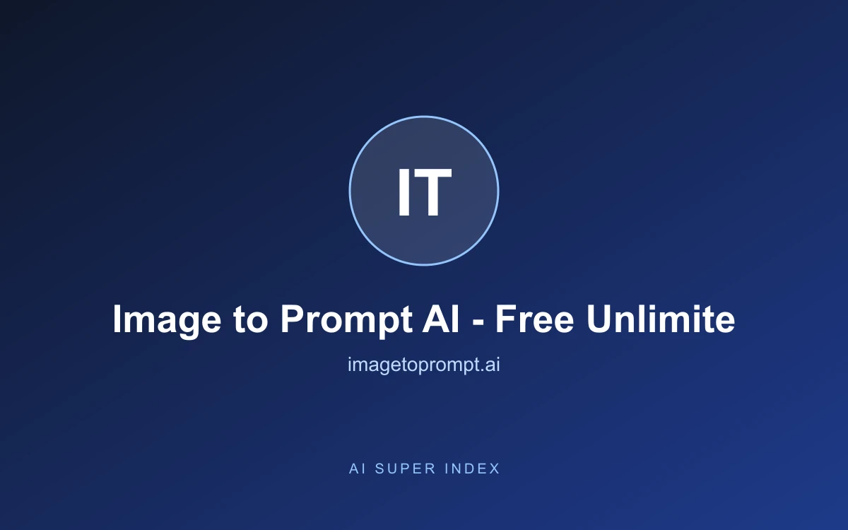 Image to Prompt AI - Free Unlimited Online Tool homepage screenshot
