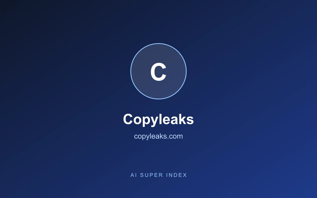 Copyleaks homepage screenshot