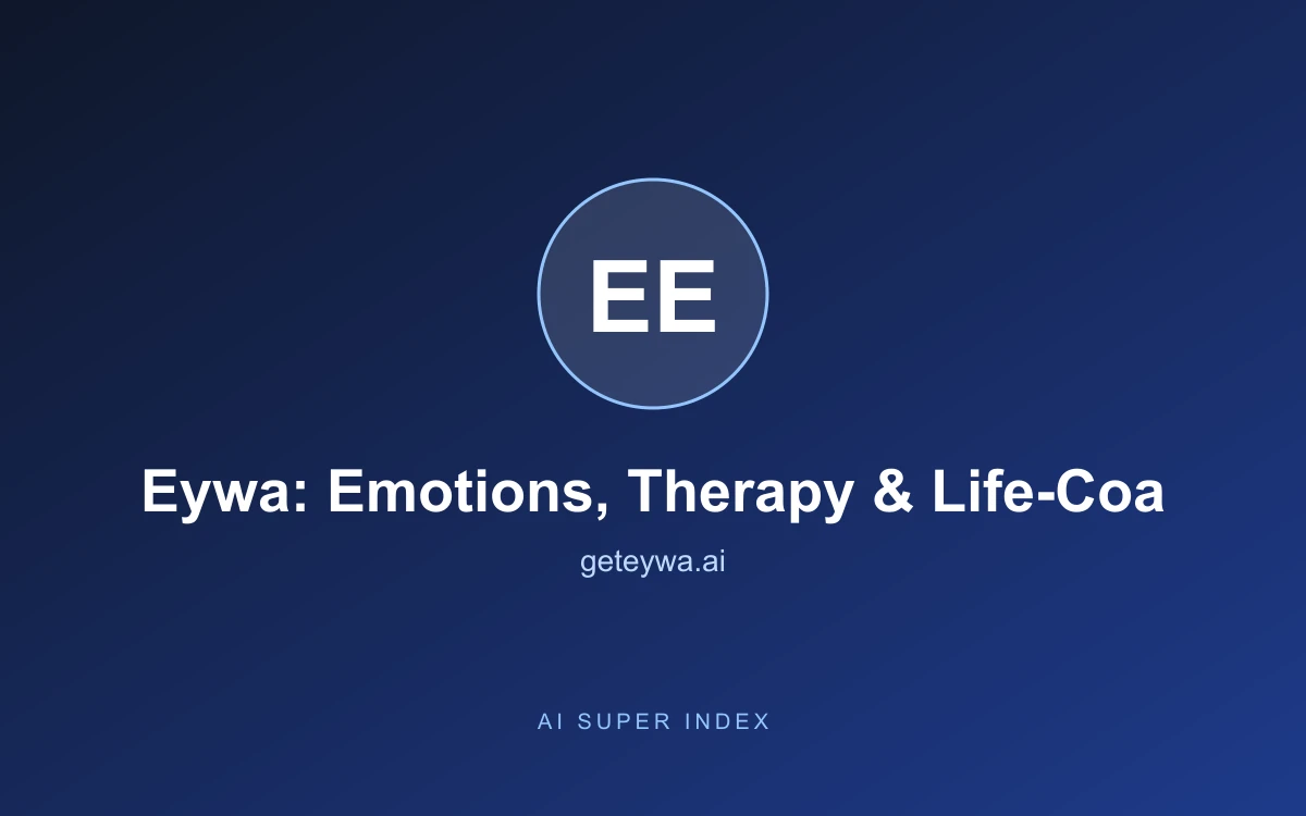 Eywa: Emotions, Therapy & Life-Coaching homepage screenshot