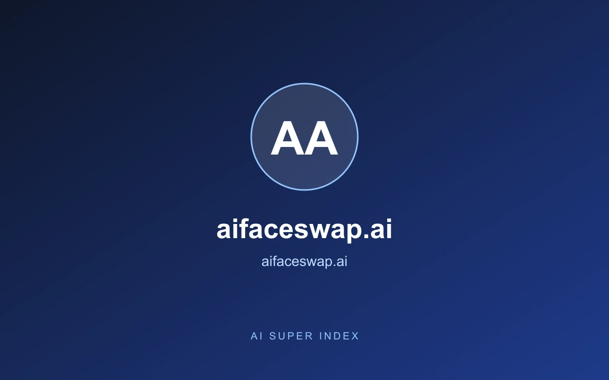 aifaceswap.ai homepage screenshot