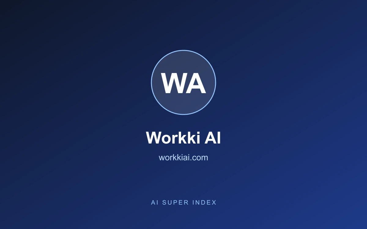Workki AI homepage screenshot