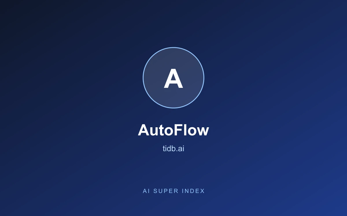 AutoFlow homepage screenshot