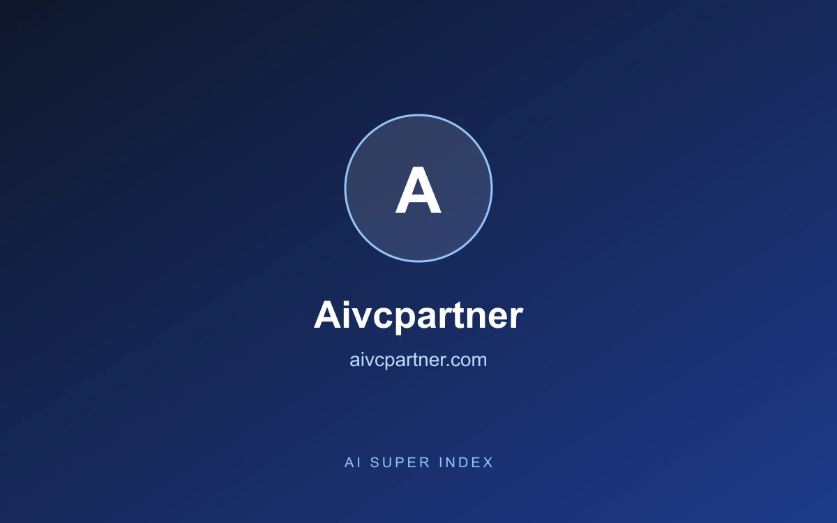 Aivcpartner homepage screenshot