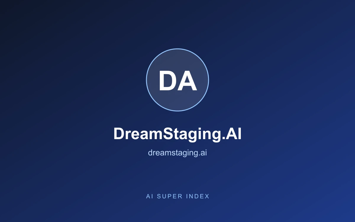 DreamStaging.AI homepage screenshot