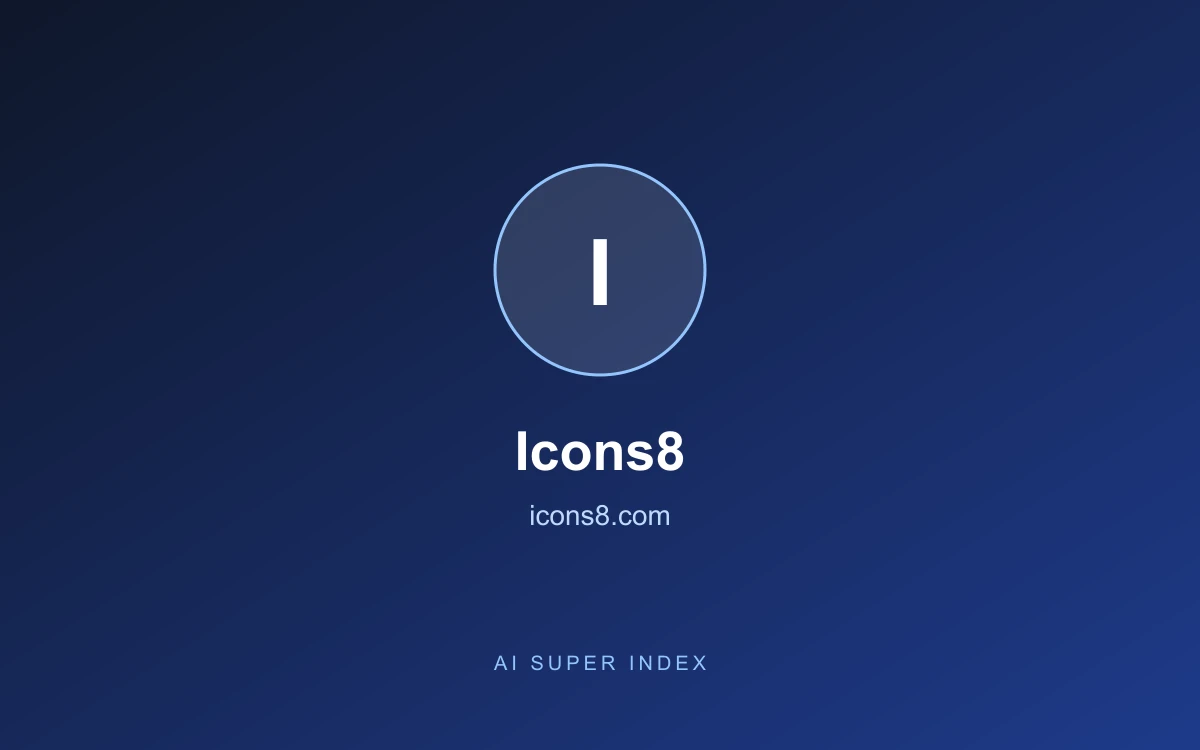 Icons8 homepage screenshot