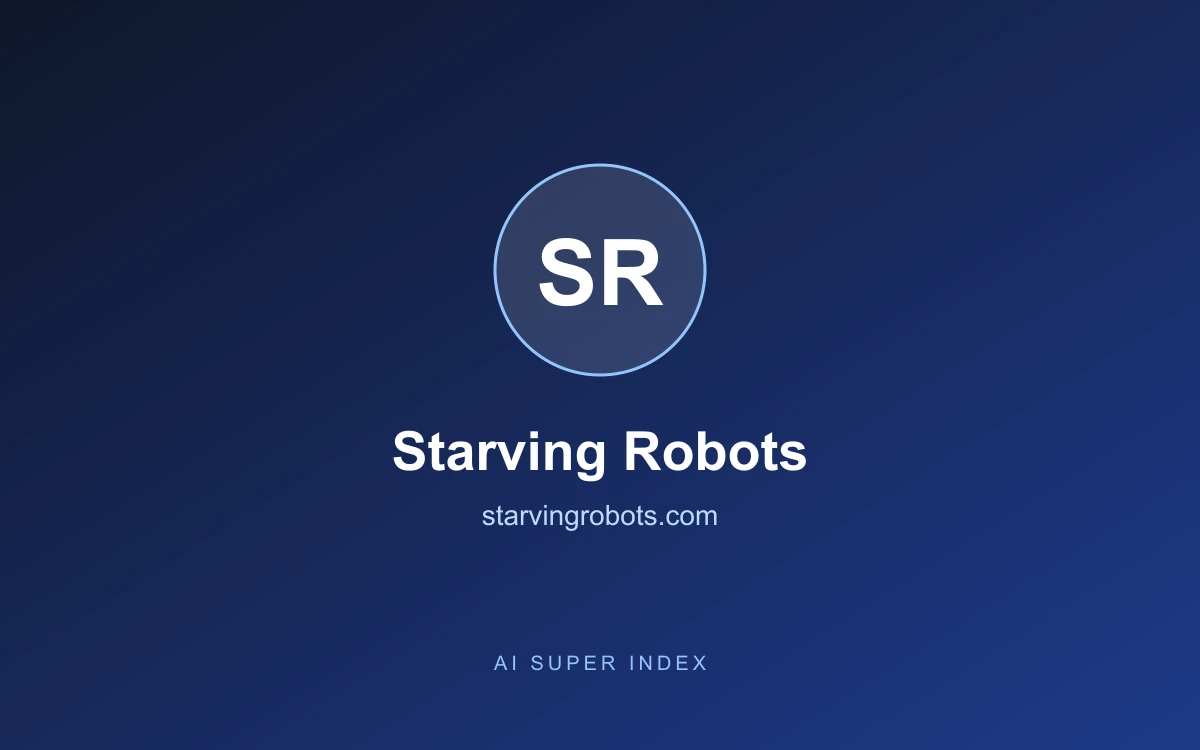Starving Robots homepage screenshot